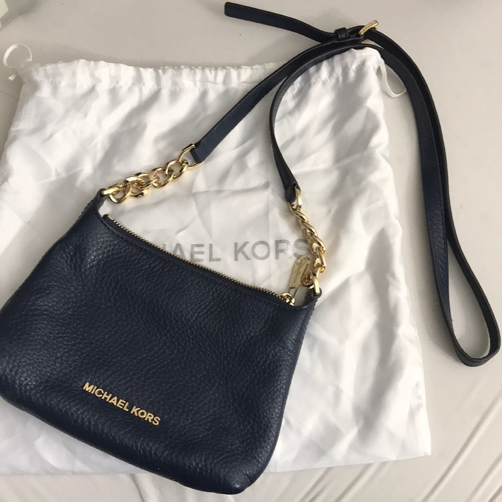 Navy Michael Kors Crossbody